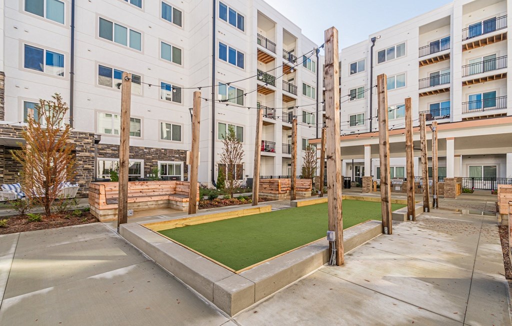 Bocce Ball Court Bocce Ball Court at Briar Park 55+ Apartments, Atlanta